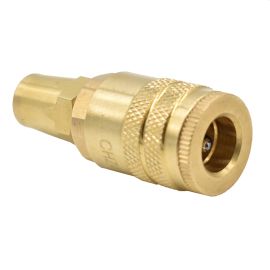 Interstate Pneumatics CHZ44-0 1/4 Inch Industrial Coupler Body x 1/4 Inch Reusable Repair Fitting