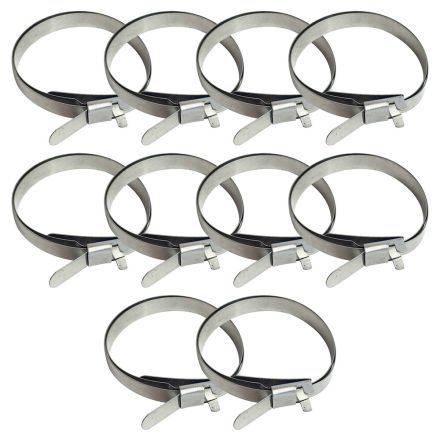 Interstate Pneumatics H910 CV Boot Band Clamp - Round Small Type - 10/Pack