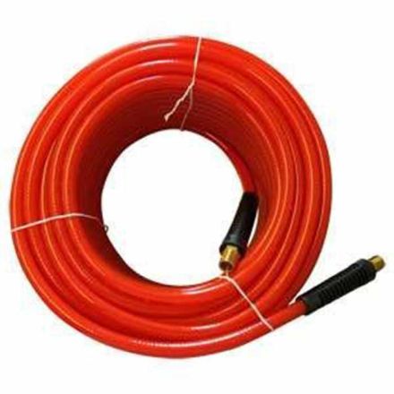 Interstate Pneumatics HA04-025 Red PVC Hose 1/4 Inch x 25 feet 300 PSI 4:1 Safety Factor