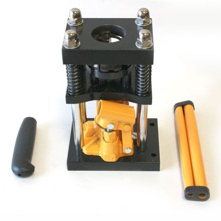 Interstate Pneumatics H10-6 Manual Benchtop Crimper for 3/8 Inch to 1/2 Inch Rubber & PVC Hose