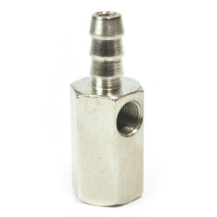 Interstate Pneumatics TGF4000 1/4 Inch FPT X 1/4 Inch Barb Bleeder Valve Adapter Fitting for Tire Inflators