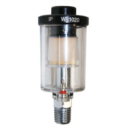 Interstate Pneumatics WR1020 1/4 Inch Poly Bowl In-Line Filter