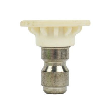 Interstate Pneumatics PW7102-DW Pressure Washer 1/4 Inch Quick Connect High Pressure Spray Nozzle Tip - White